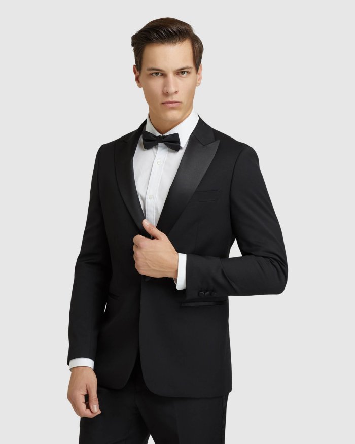 PEAK LAPEL DINNER SUIT JACKET