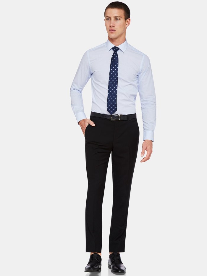 TRAVEL AUDEN WOOL SUIT TROUSERS