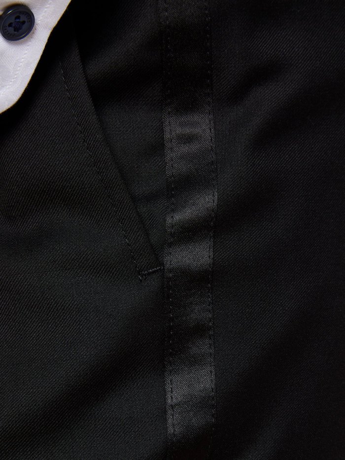DINNER SUIT TROUSERS W/SATIN TAPE