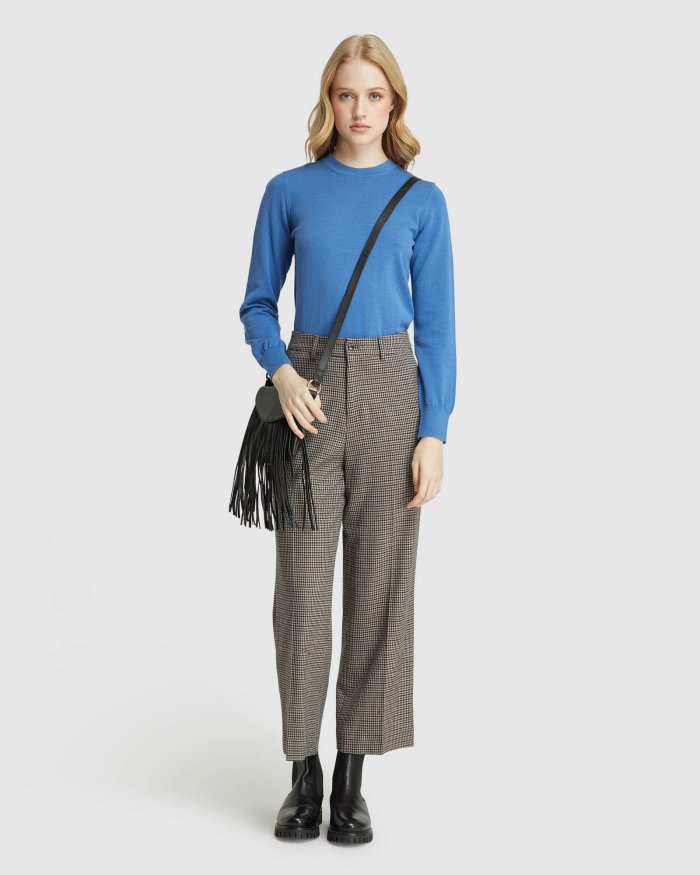 FLORENCE COTTON CREW NECK KNIT