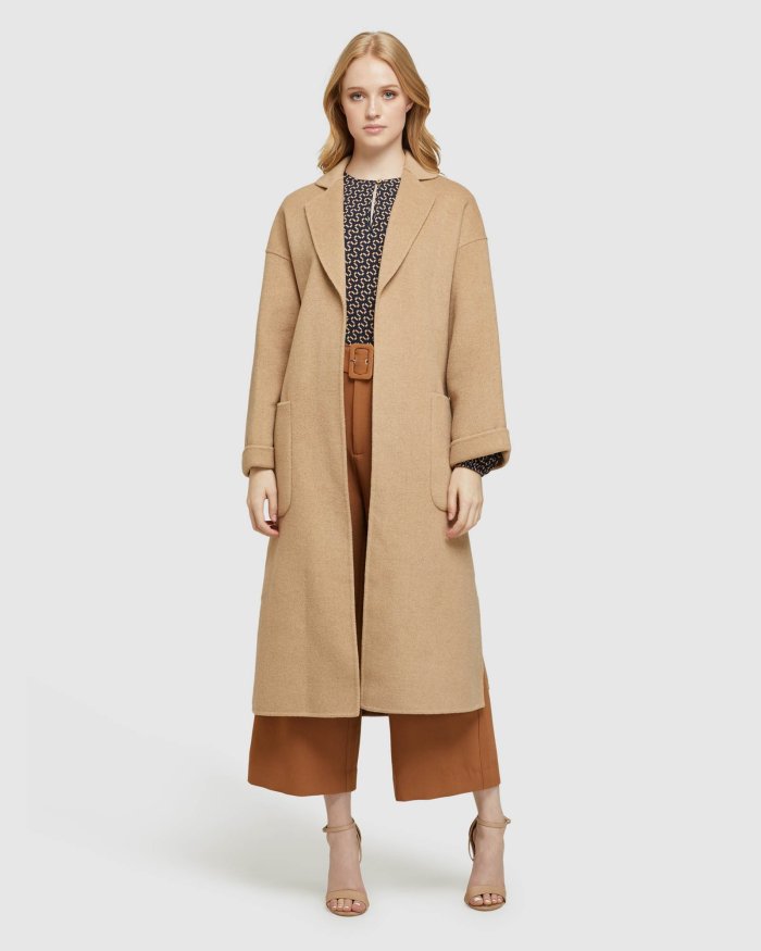 ASHLEY WOOL BLEND COAT