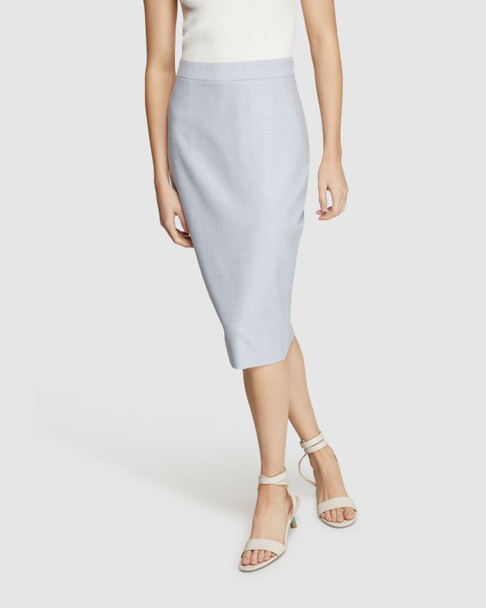 PEGGY STRETCH ECO SUIT SKIRT
