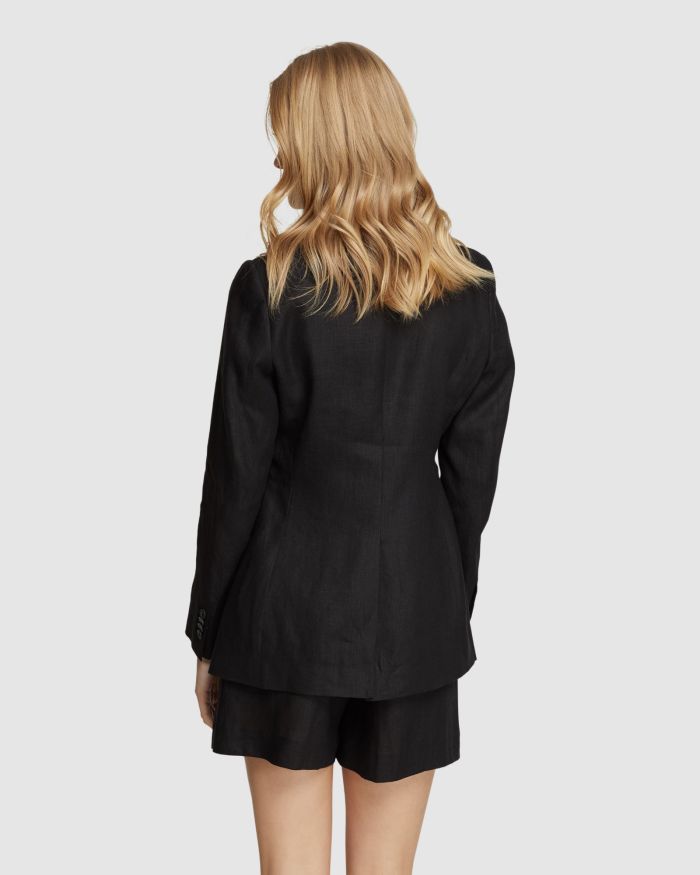 LOLA LINEN JACKET