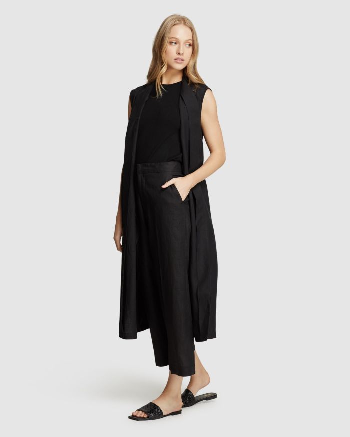 WILLOW LINEN GILET