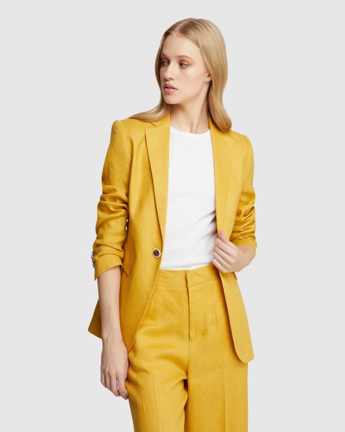 LOLA LINEN JACKET