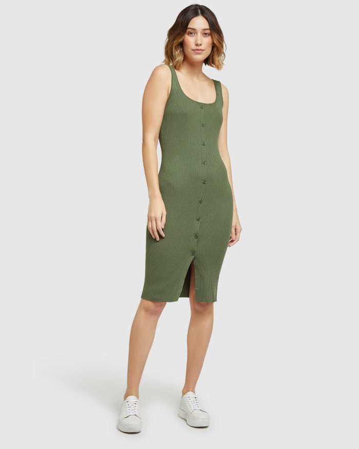 ROBBIE KNITTED STRETCH DRESS