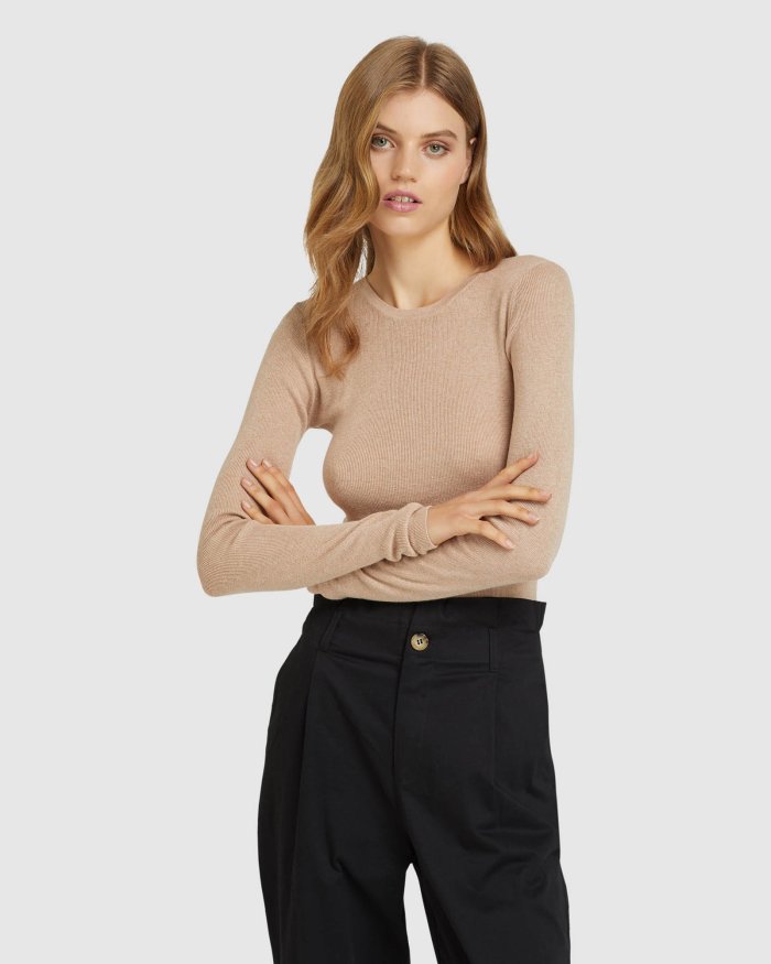 HOLLY RIB SKINNY KNIT