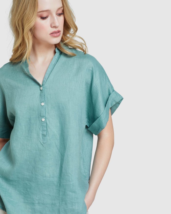 CARA LINEN SHIRT