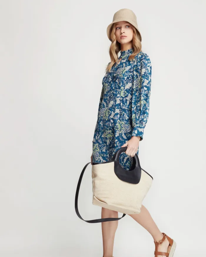 BAKER FLORAL PRINT DRESS