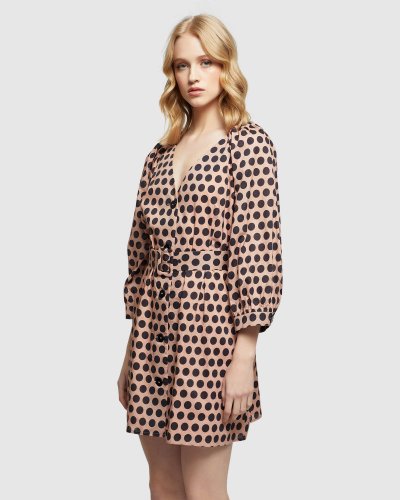 PEONY SPOT DRESS