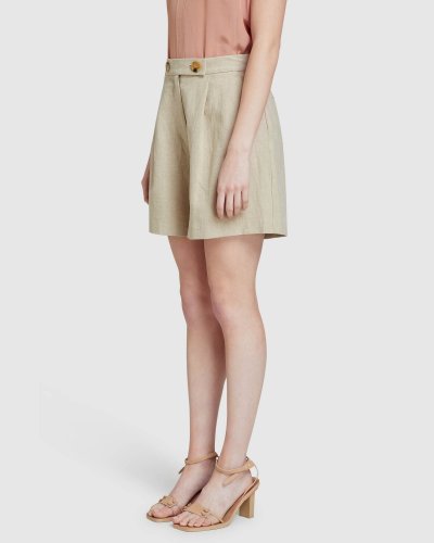 SASHA LINEN SHORTS