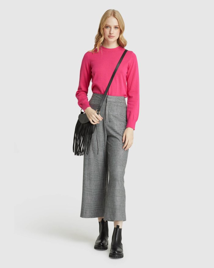 FLORENCE COTTON CREW NECK KNIT