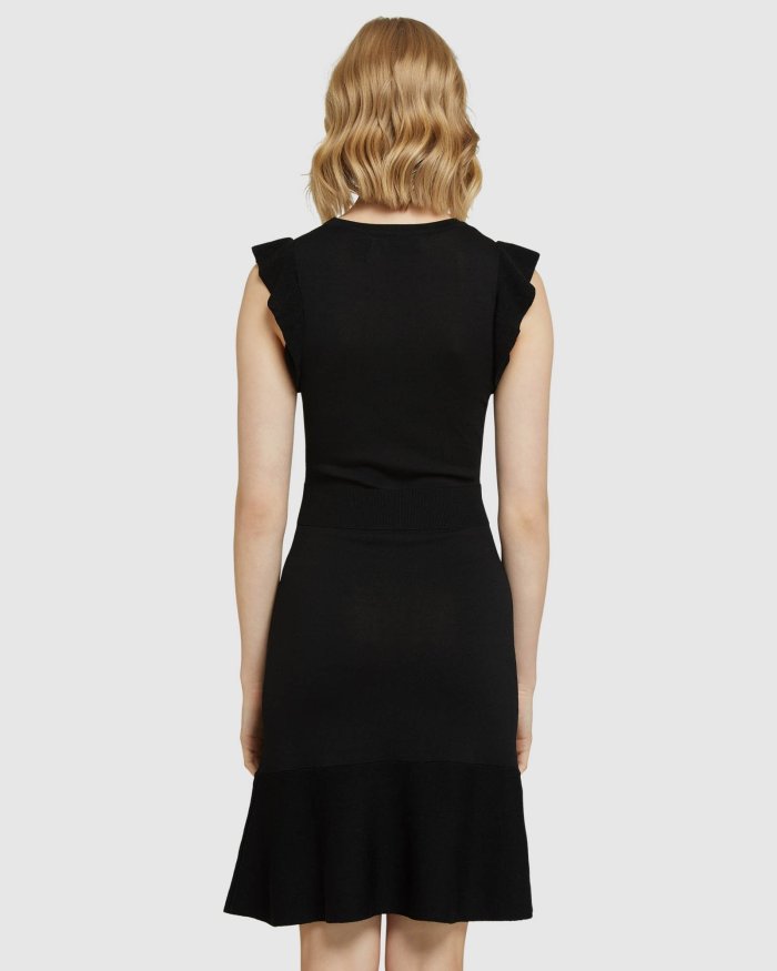 VICTORIA KNITTED MINI DRESS