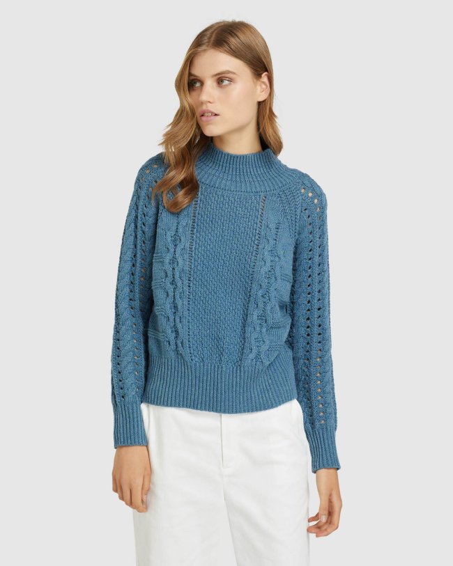 JANE CABLE KNIT
