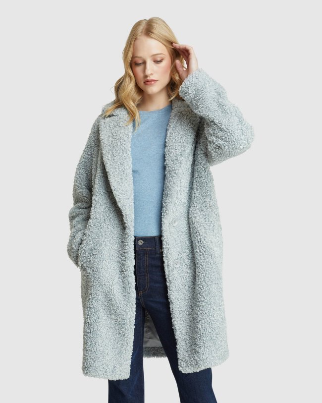 TEDDY FAUX FUR COAT