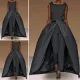 Women's Fashion Sleeveless Mock Neck Casual Black Overalls Jumpsuits Plus Size Sexy Clubbing Party Dress Pants Dungarees
