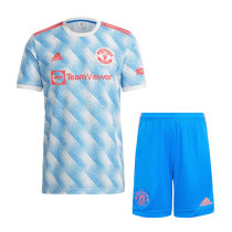 Manchester United 21/22 Away Jersey and Short Kit