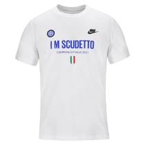Inter Milan 2020/2021 I M Scudetto T-shirt - White