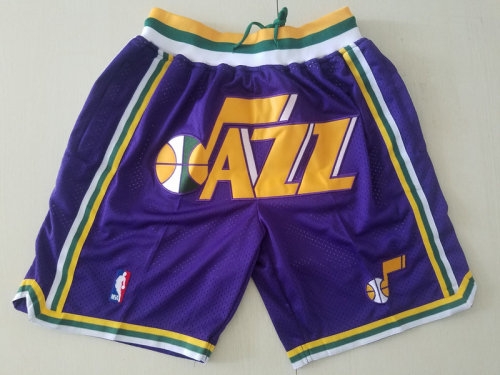 Utah 1993-94 Throwback Classics Basketball Club Shorts