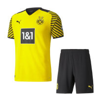 Borussia Dortmund 21/22 Home Jersey and Short Kit