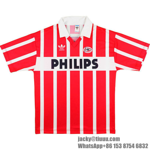 PSV 1990-1992 Home Retro Soccer Jersey