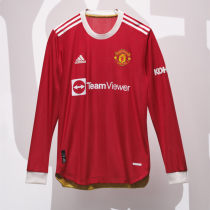 Player Version Manchester United 21/22 Home Authentic L/S Jersey