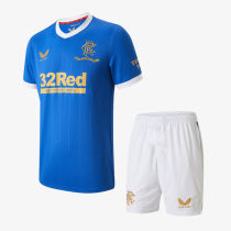 Rangers 21/22 Home 150th Anniversary Jersey and Short Kit
