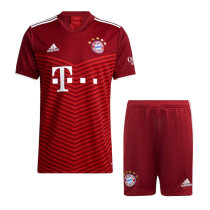 Bayern Munich 21/22 Home Jersey and Short Kit