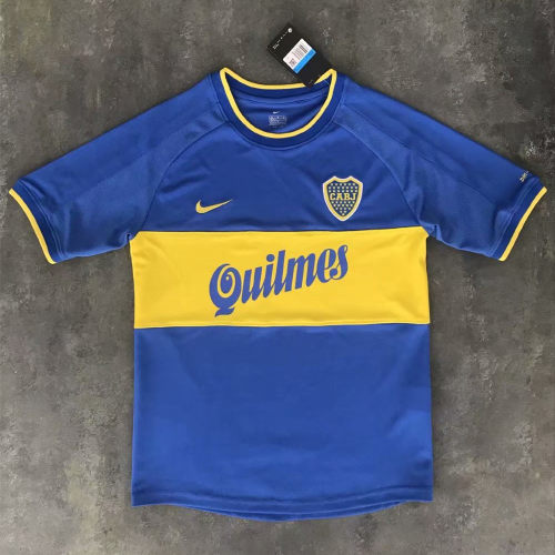 Boca Juniors 2000-2001 Home Retro Jersey