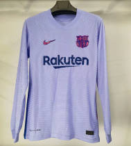 Player Version Barcelona 21/22 Away Authentic Jersey L/S Jersey