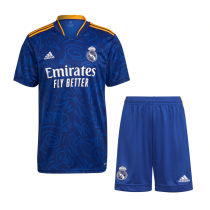 Real Madrid 21/22 Away Jersey and Short Kit
