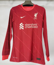 Player Version Liverpool 21/22 Home Authentic L/S Jersey