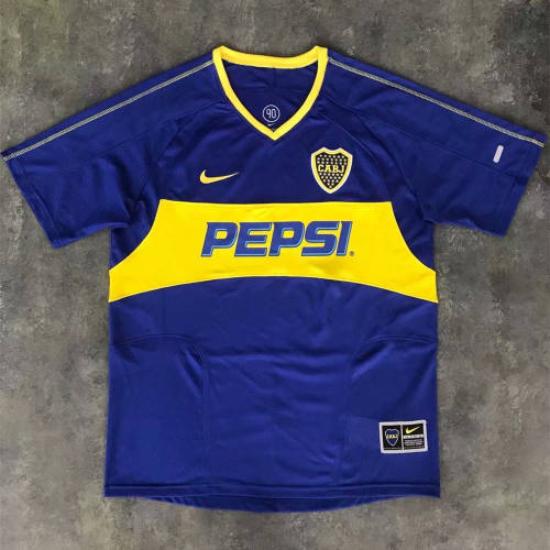 Boca Juniors 2003-2004 Home Retro Jersey