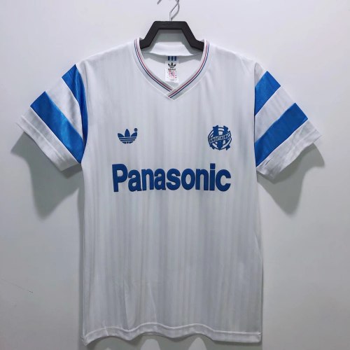 Olympique Marseille 1990/1991 Home Retro Jersey