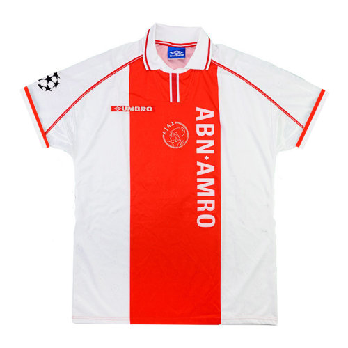 Ajax 1998-99 Champions League Home Retro Jersey