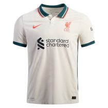 Player Version Liverpool 21/22 Away Authentic Jersey