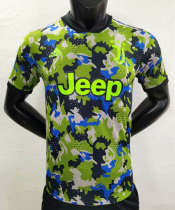 Player Version Juventus 21/22 Camo Authentic Jersey - Green