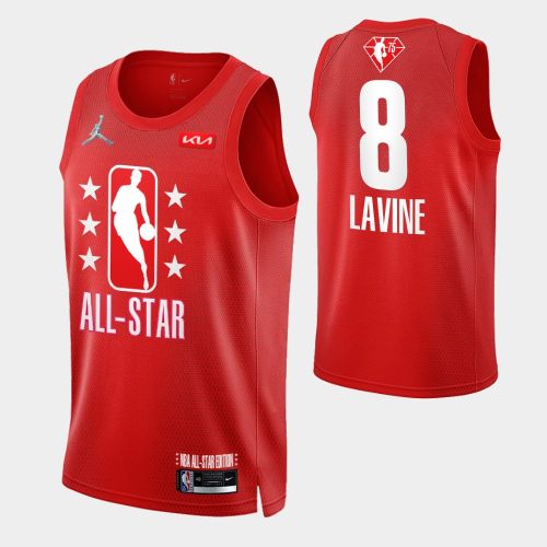 Adult 2022 All-Star Zach LaVine Red Jersey