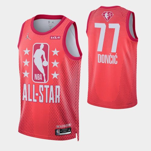 Adult 2022 All-Star Luka Doncic Maroon Jersey