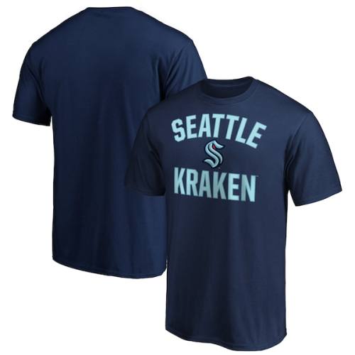 Seattle Kraken Fanatics Branded Victory Arch T-Shirt - Navy