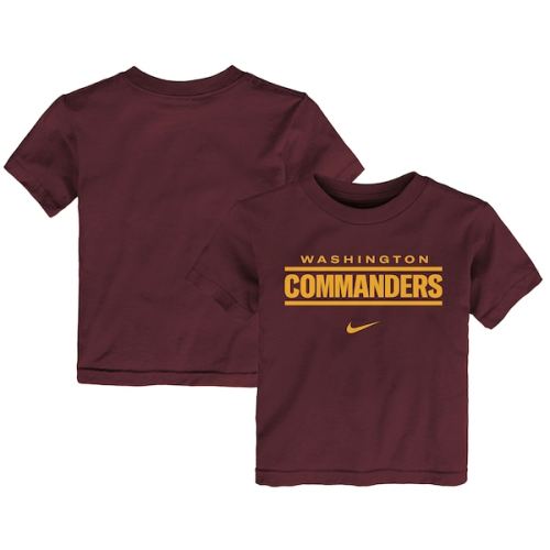 Washington Commanders Nike Toddler Wordmark T-Shirt - Burgundy