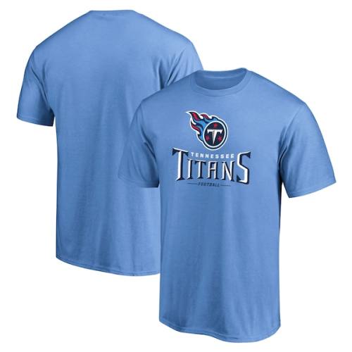 Tennessee Titans Fanatics Branded Team Lockup Logo T-Shirt - Light Blue