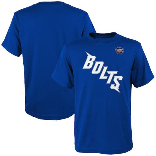 Tampa Bay Lightning Youth 2022 NHL Stadium Series Primary Logo T-Shirt - Blue
