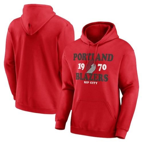 Portland Trail Blazers Fierce Competitor Pullover Hoodie - Red