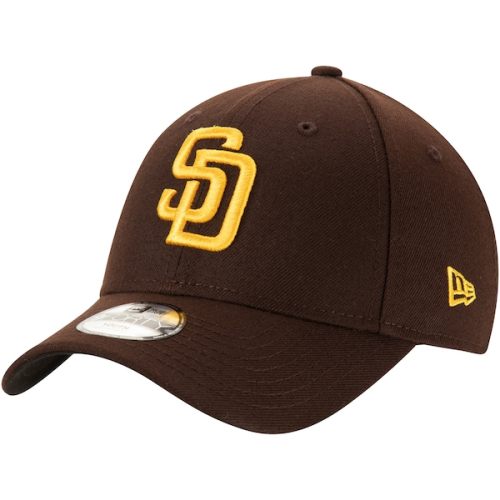San Diego Padres New Era Youth The League 9FORTY Adjustable Hat - Brown