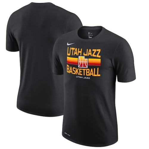 Utah Jazz Nike 2020/21 City Edition Story T-Shirt - Black
