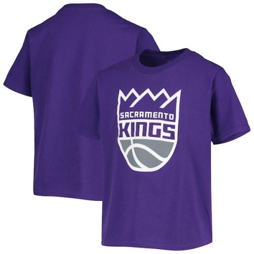 Sacramento Kings Fanatics Branded Youth Primary Team Logo T-Shirt - Purple