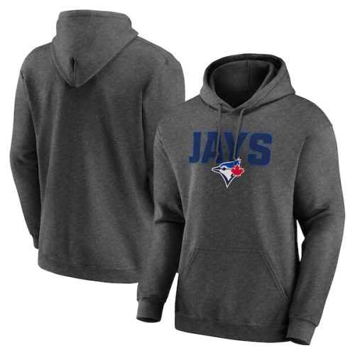Toronto Blue Jays Victory Earned Pullover Hoodie - Heathered Charcoal
