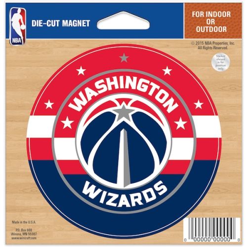 Washington Wizards WinCraft 5'' x 6'' Die Cut Magnet