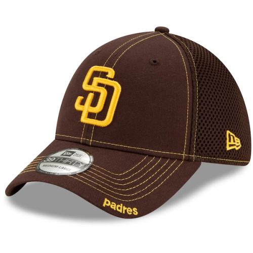 San Diego Padres New Era Neo 39THIRTY Flex Hat - Brown